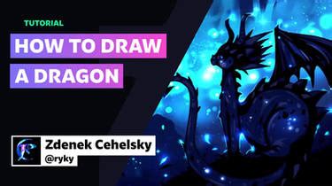 How to draw a dragon w/ Ryky .